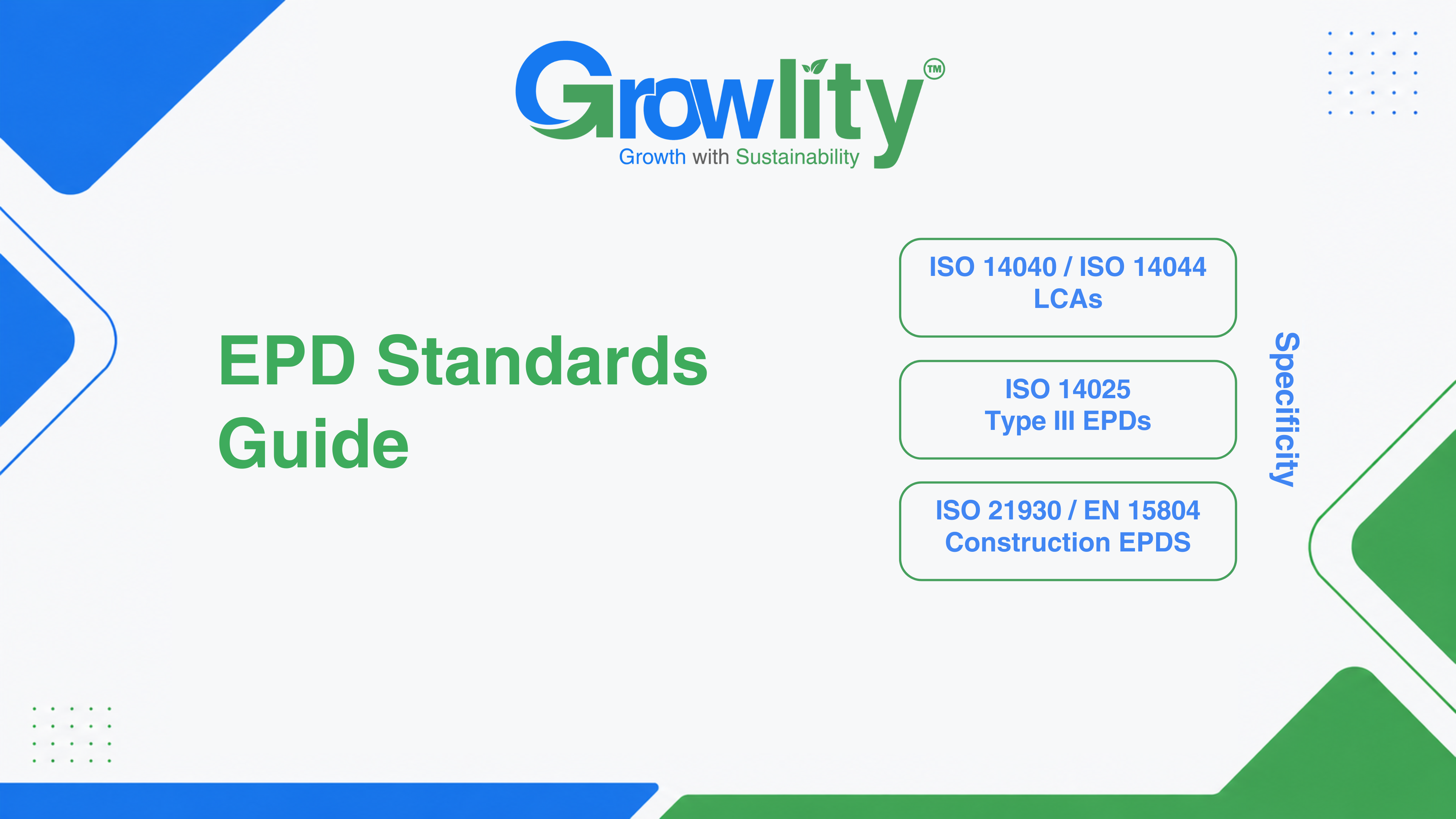 EPD standards