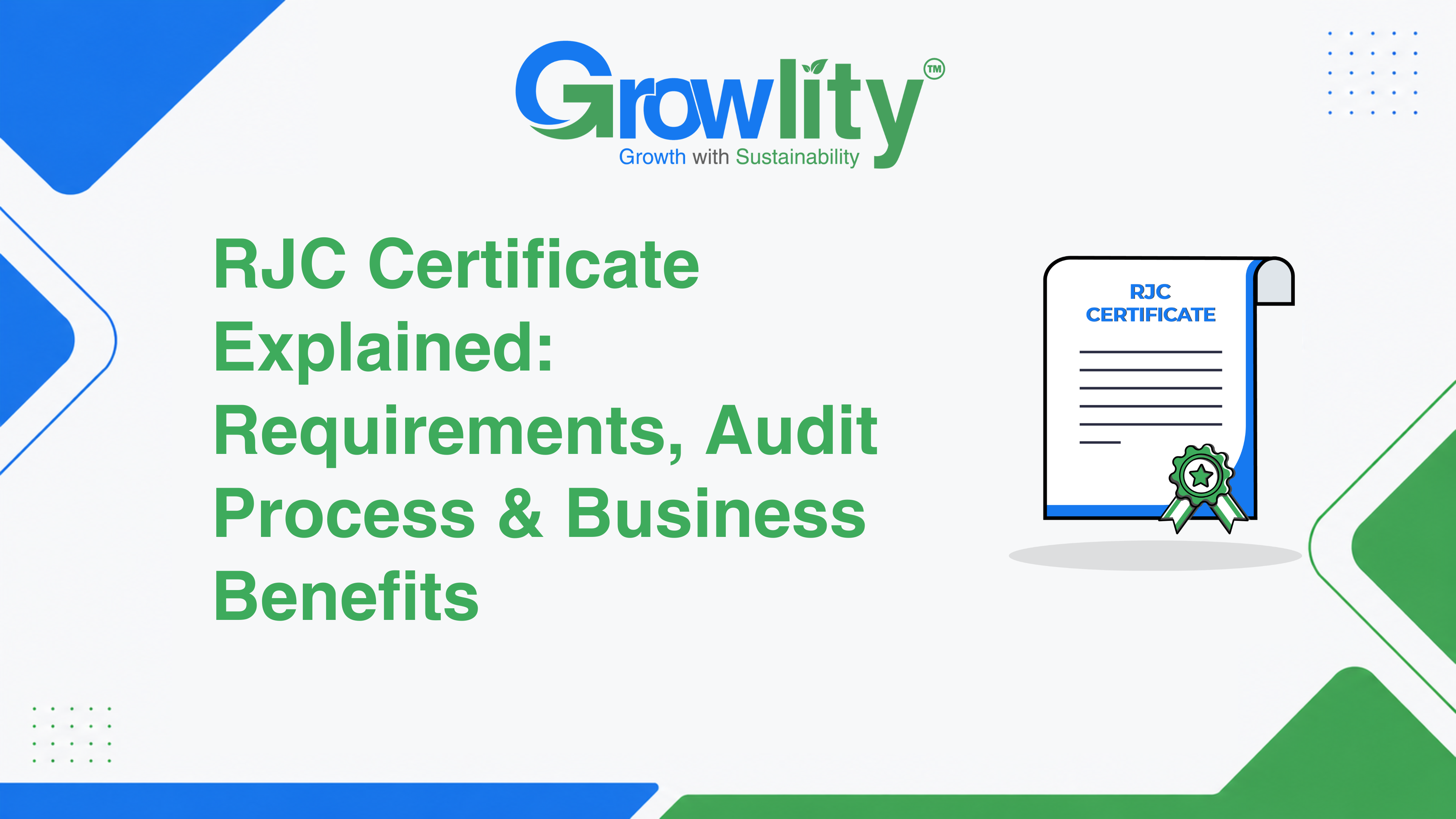 RJC Certificate