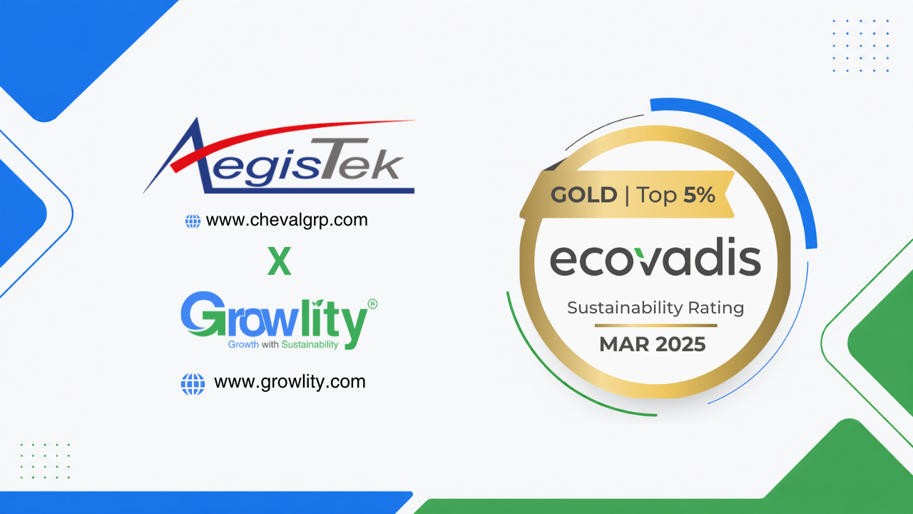 Aegistek EcoVadis Gold Medal
