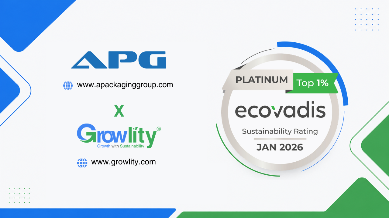 APackaging Group LLC EcoVadis Platinum Medal Sustainability Achievement