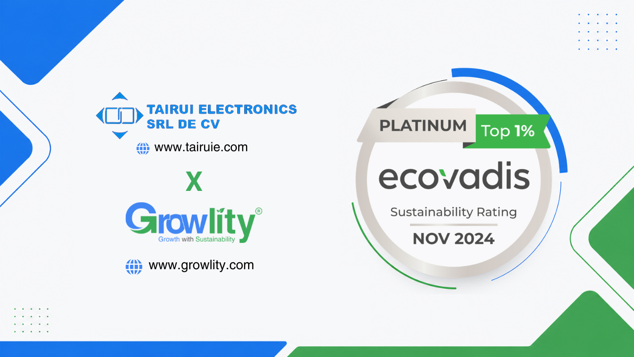 Tairui E&L Lighting EcoVadis Platinum Medal